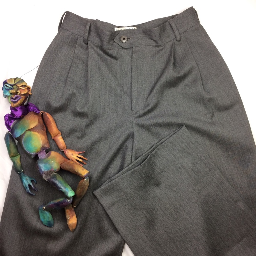 Vintage Gianfranco Ferre Gray Wool Pants